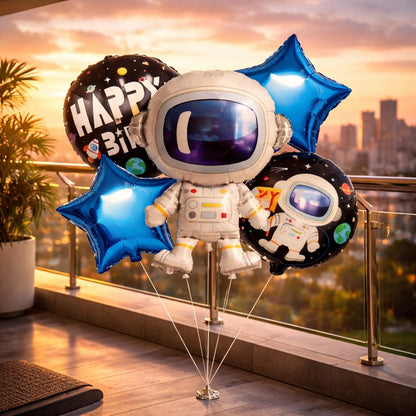 Space Theme Balloon Set - 5PC