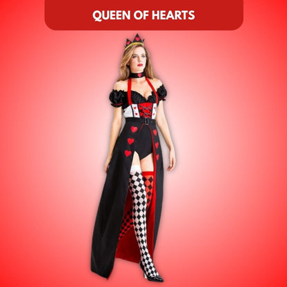 Queen of Hearts Costume w/Leggings