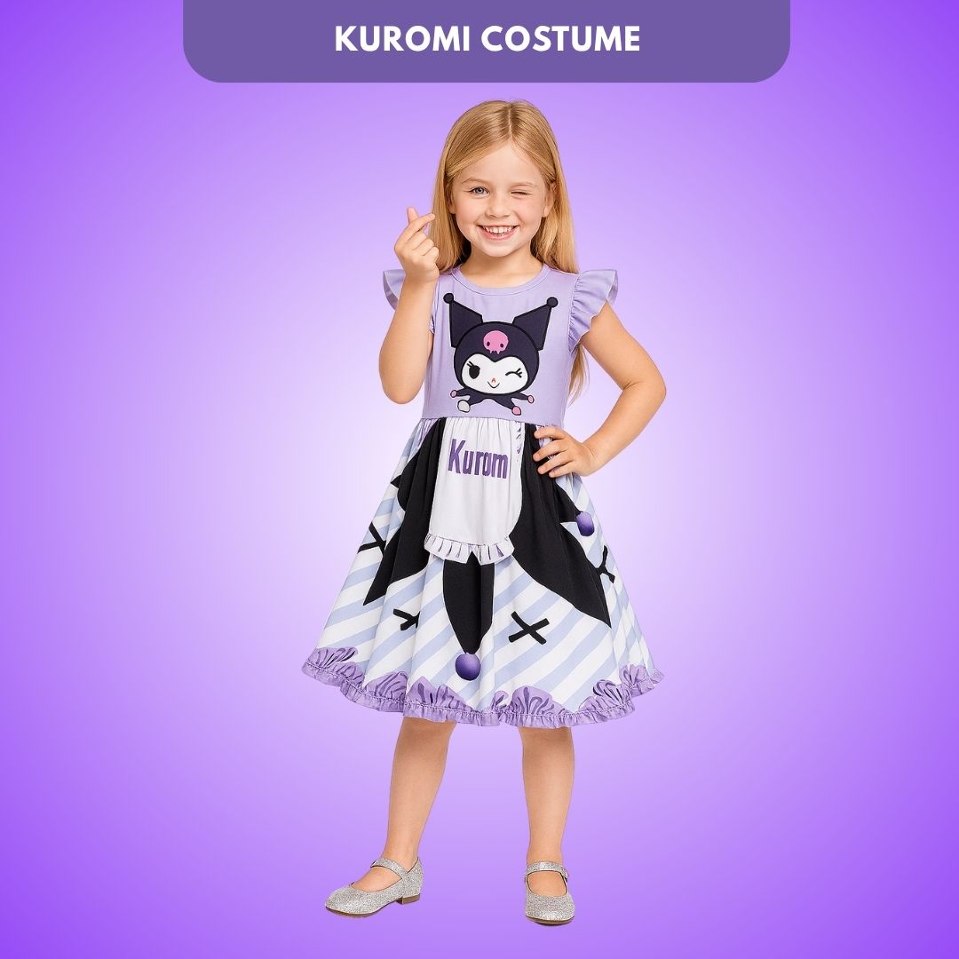 Sanrio Kuromi  Costume from Hello Kitty for Kids