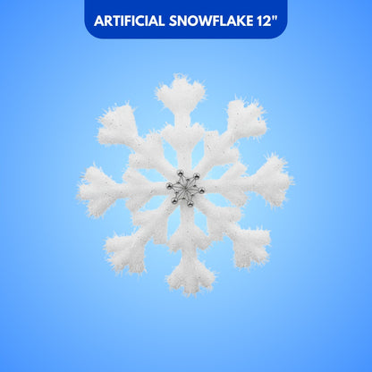 Foam Based Snow Flakes 12" - 1PC
