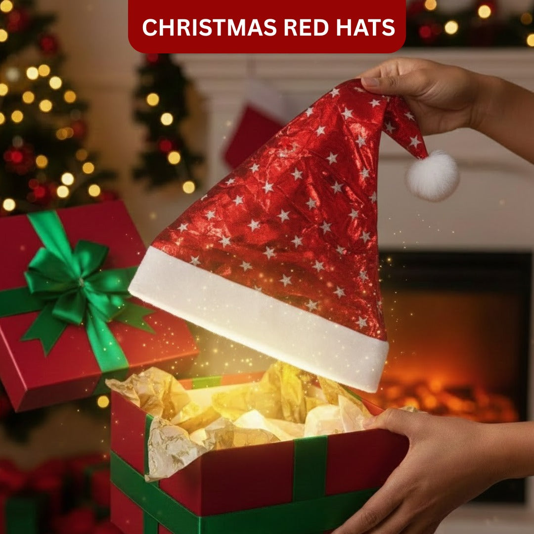 Christmas Red Hats for Kids