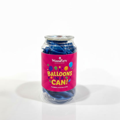 Chrome Blue Premium Latex Balloons 10" - 20PC