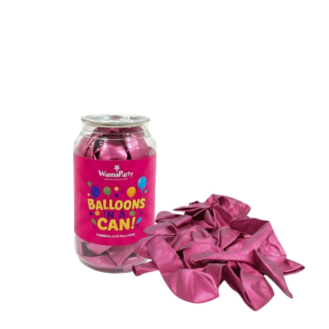 Chrome Hot Pink Premium Latex Balloons 10" - 20PC
