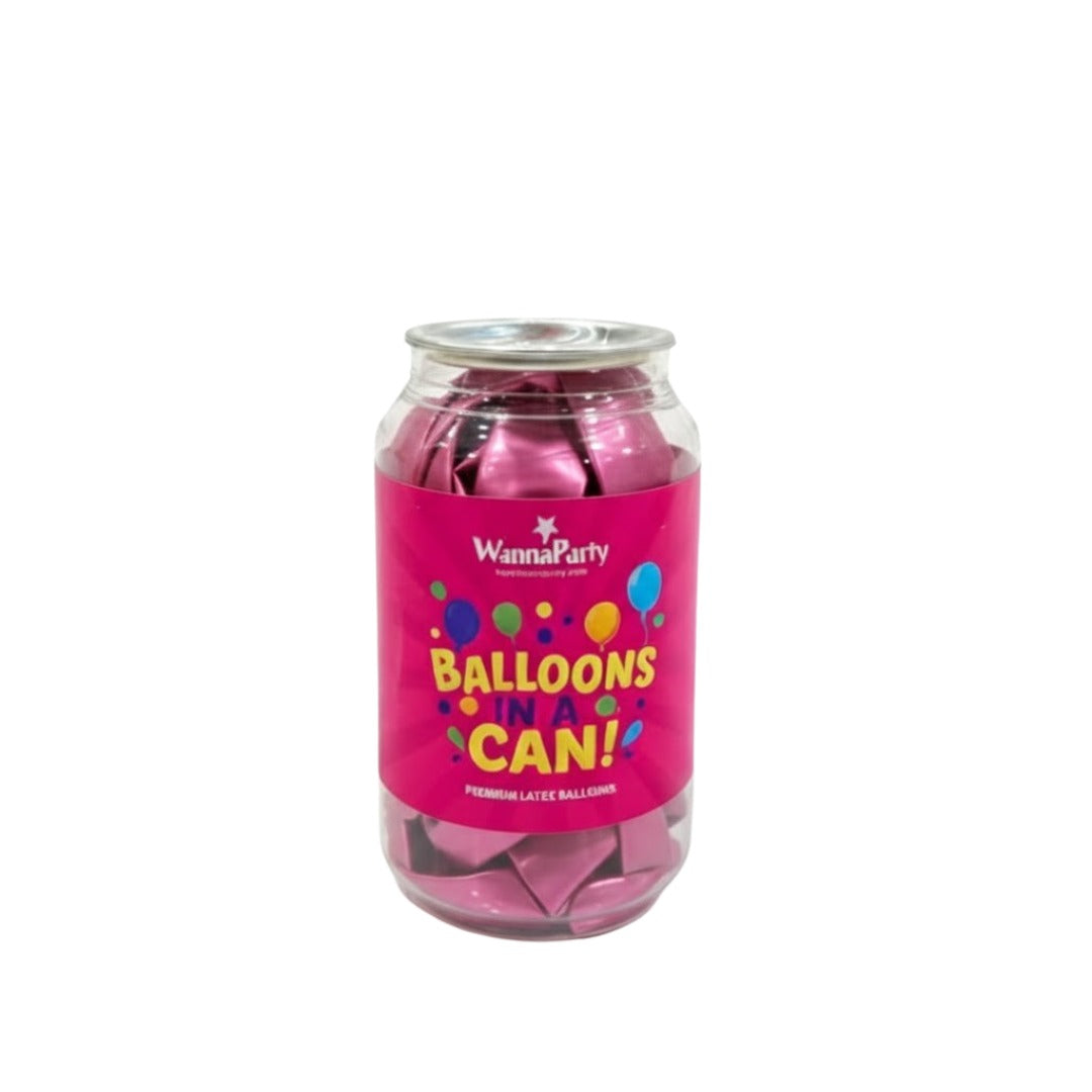 Chrome Hot Pink Premium Latex Balloons 10" - 20PC