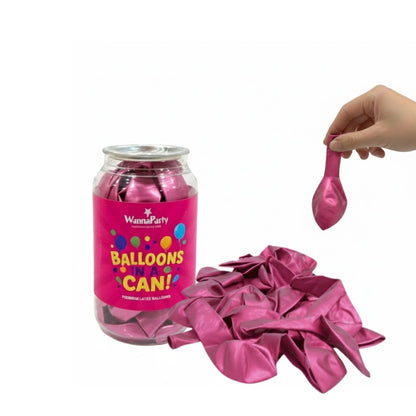 Chrome Hot Pink Premium Latex Balloons 10" - 20PC