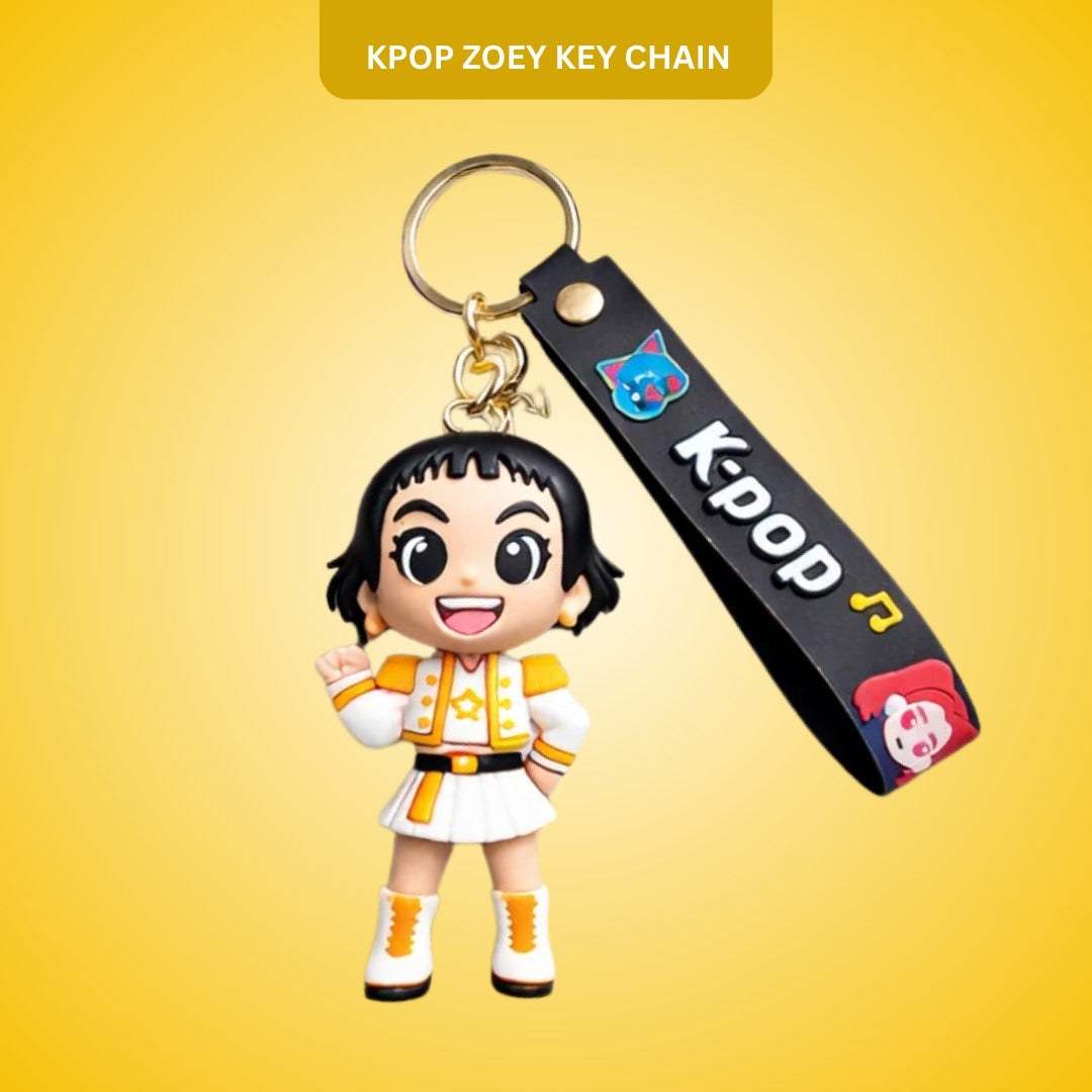 Kpop Demon Hunters Zoey Key Chain - 1PC