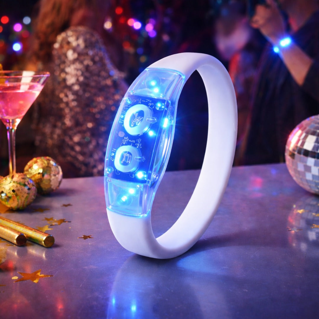 Sound Activated Musical LED Wristbands