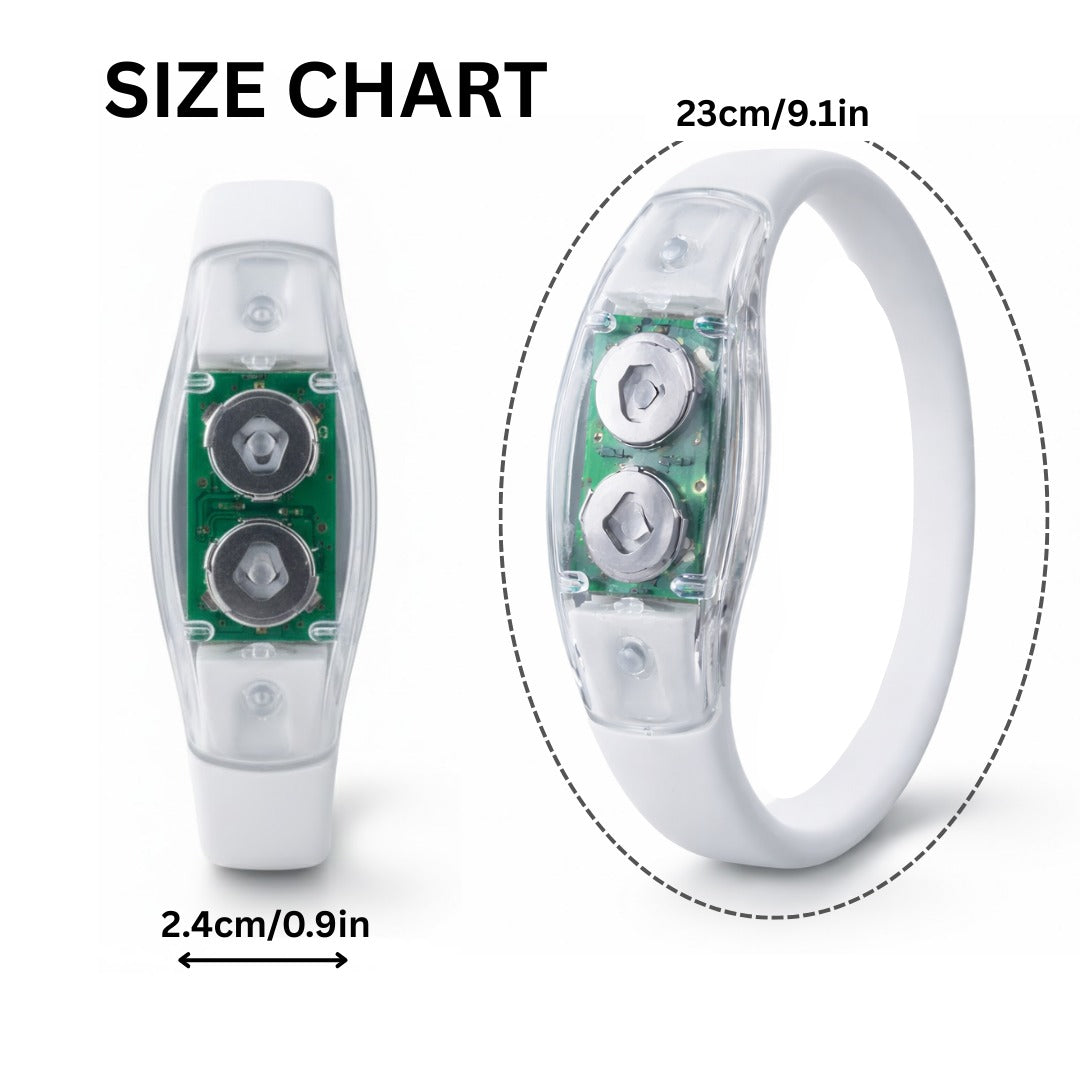 Sound Activated Musical LED Wristbands