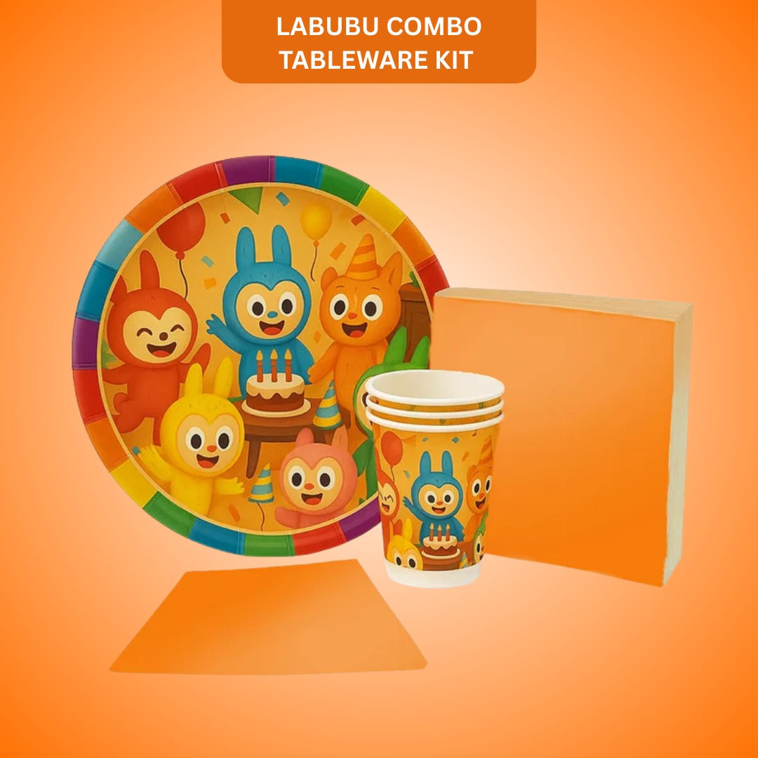 Labubu Combo Tableware Kit - 36PC
