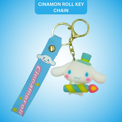 Cinamon Roll Key Chain & Bag Charms - 1PC