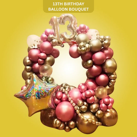 Balloon Bouquet - 13th Birthday