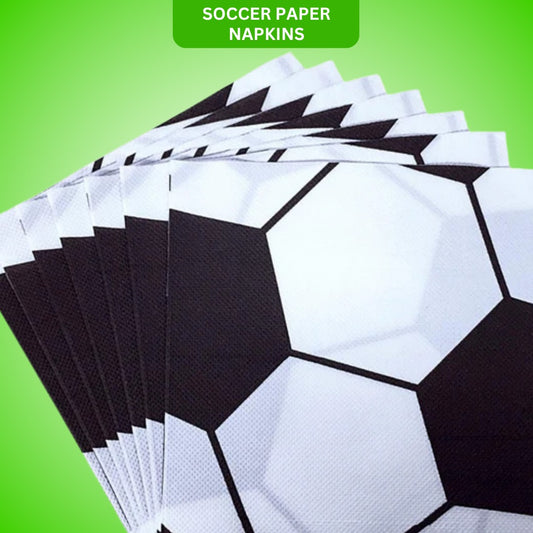 Soccer Paper Napkins - 20PC
