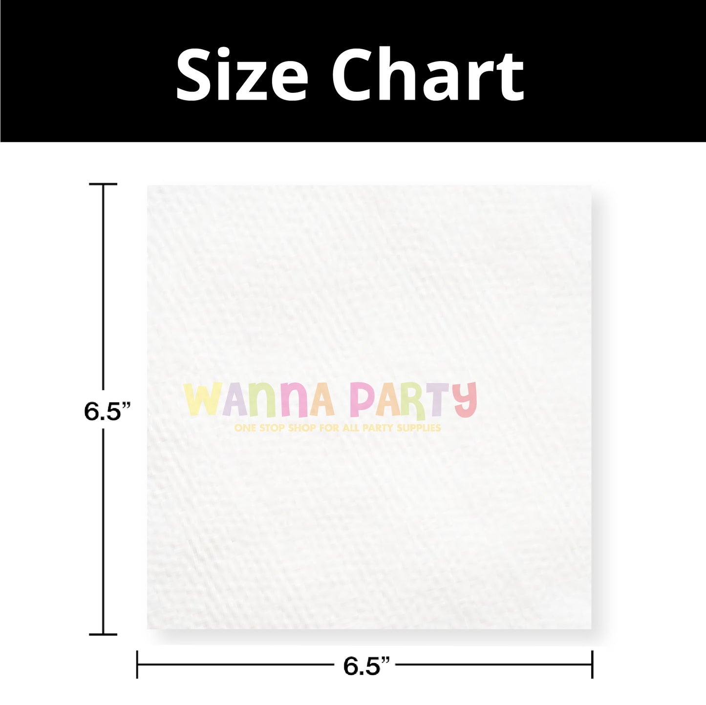 White Paper Napkins - 20 PC