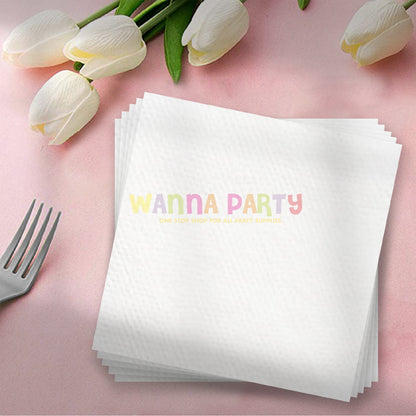 White Paper Napkins - 20 PC