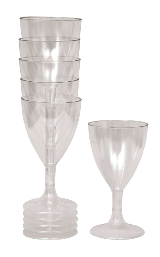 Wine Glasses Clear - 6PC - 165ML