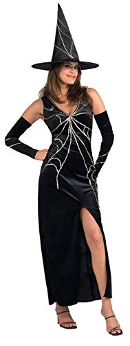 Wanna Party Women's Web Spinner Witch Costume