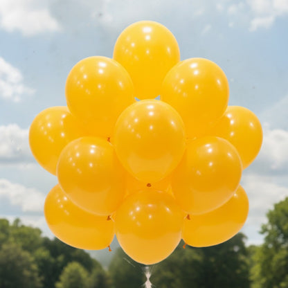 Mustard Yellow Premium Latex Balloons 10" - 20PC