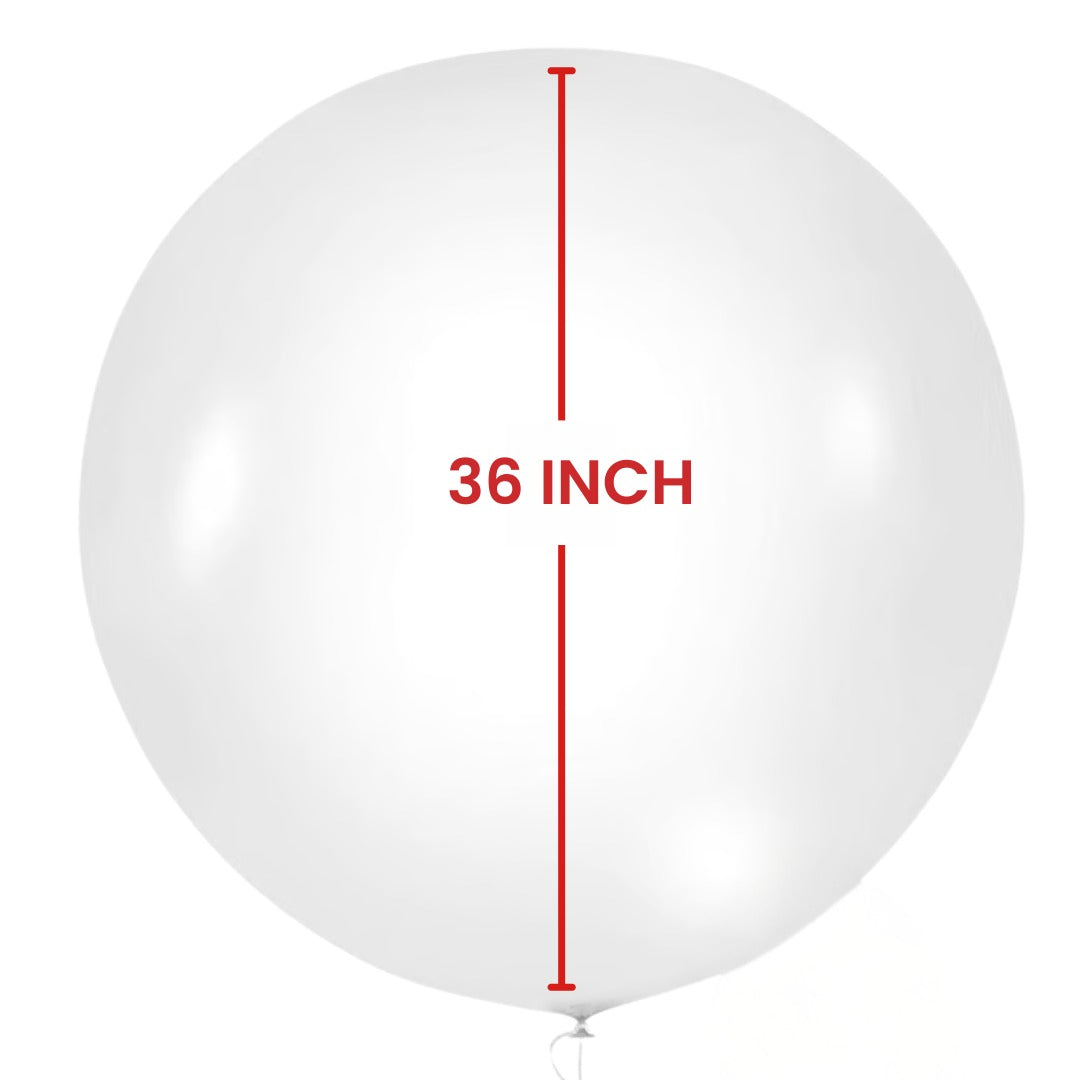 Transparent  Balloon - 36 inches - 1PC