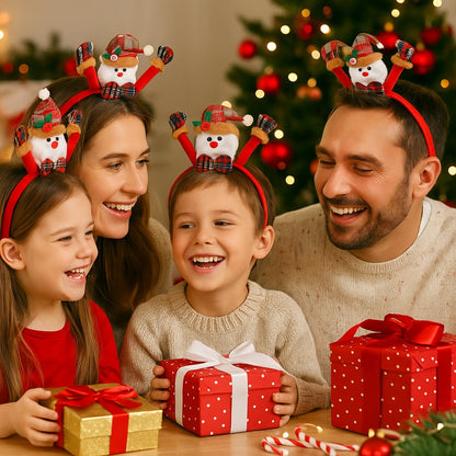 Christmas Headband w/Waving Hands