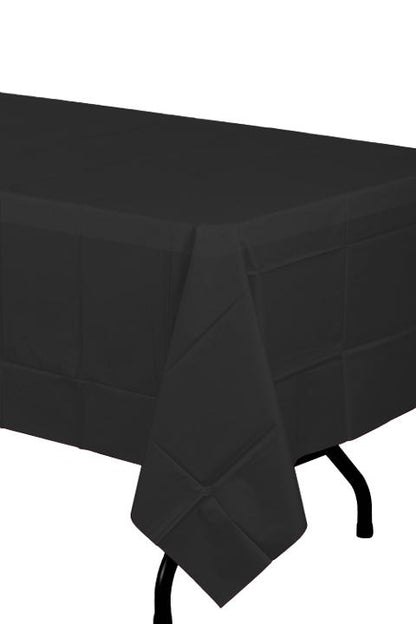 Black Tablecover 54 inch x 108 inch