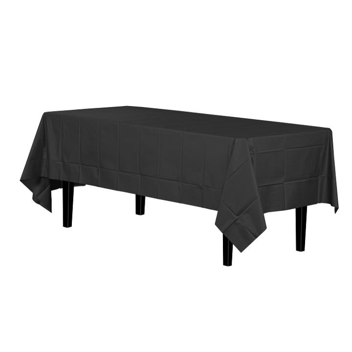 Black Tablecover 54 inch x 108 inch