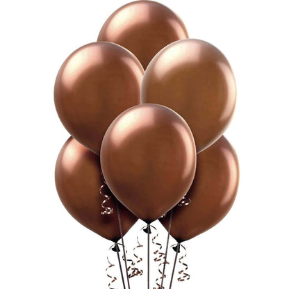 12" Brown Balloons -10PC