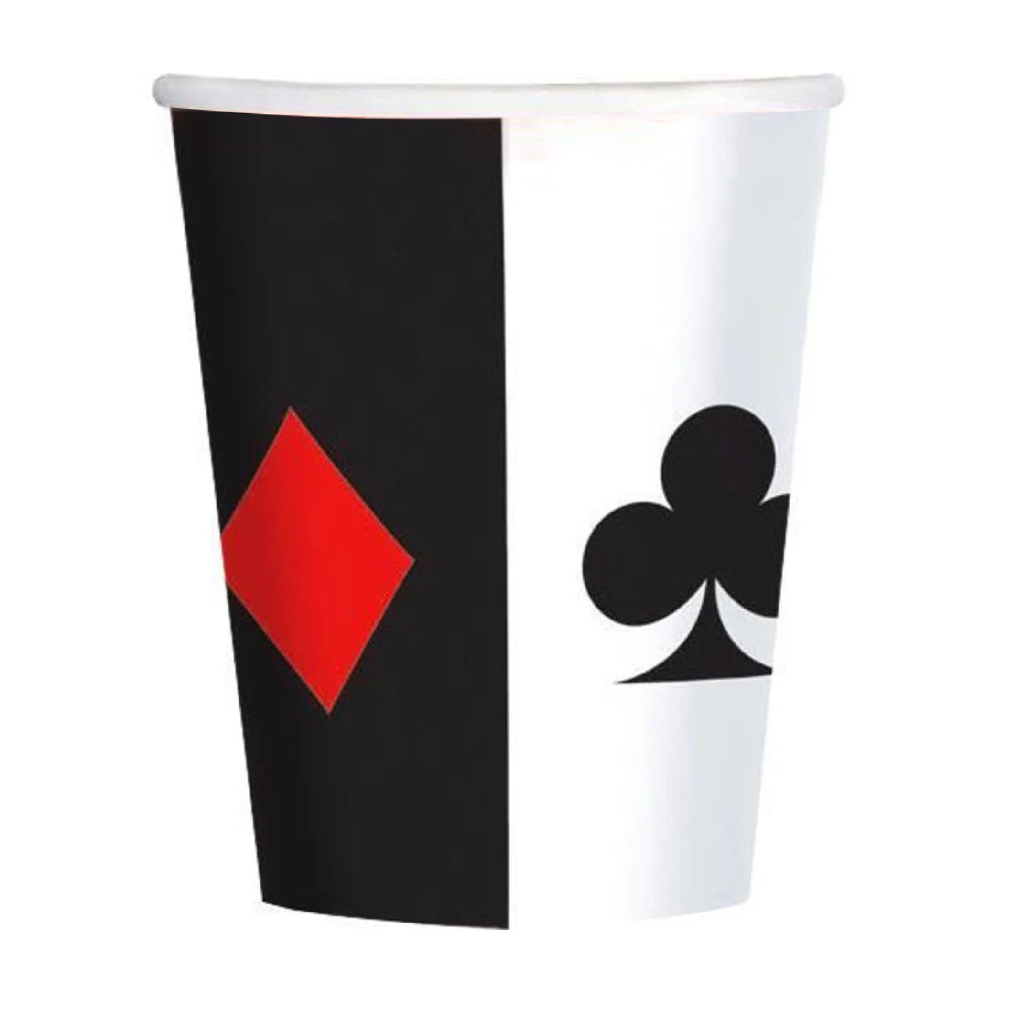 Card Party Casino Paper Cups - 8PC