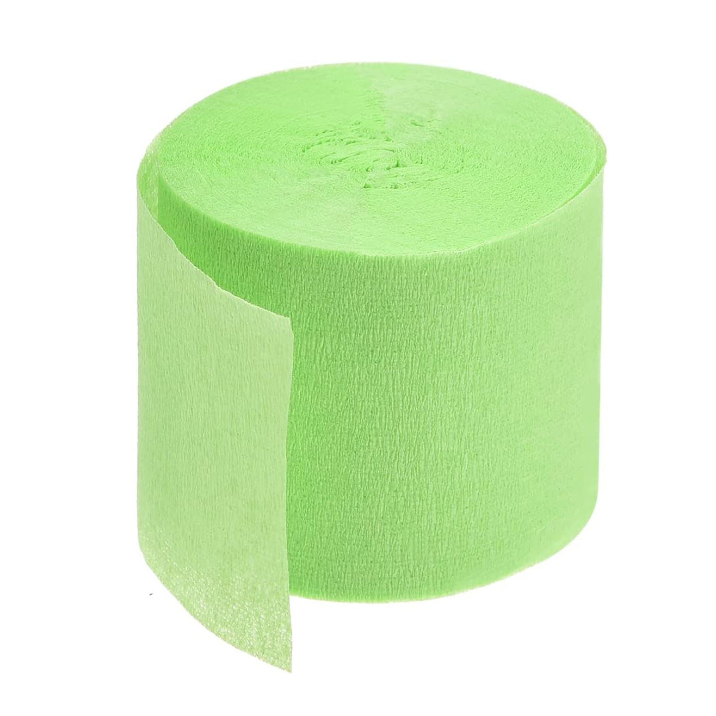 Crepe Streamers Light Green - 4PC