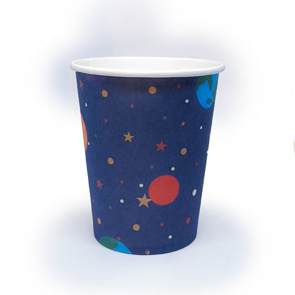 Space Theme Paper Cups - 8PC