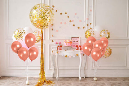 Peach Latex Balloons - 20 Pcs Pastel Party Balloons