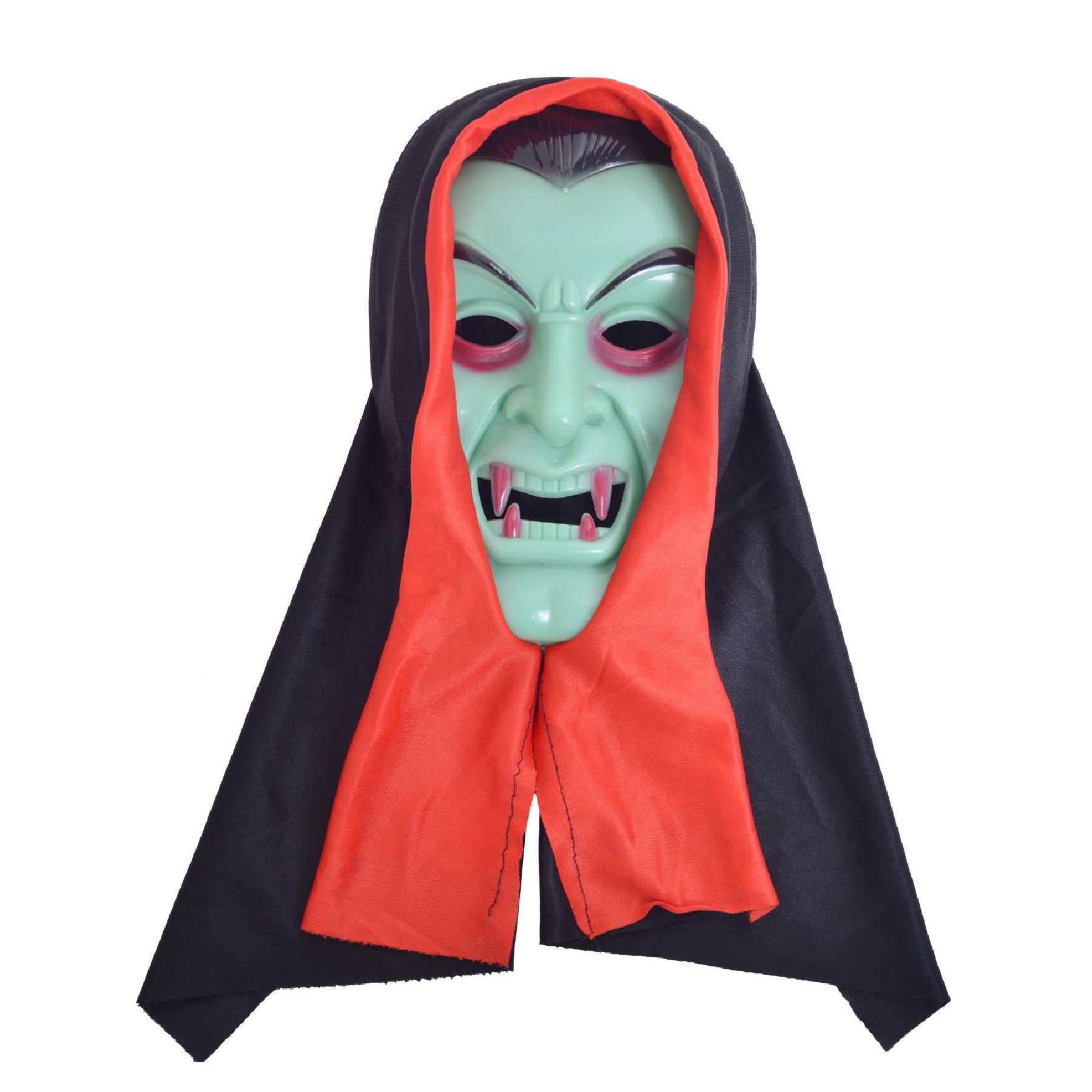 Glow in the Dark Blood Ghost Mask w/ Hood