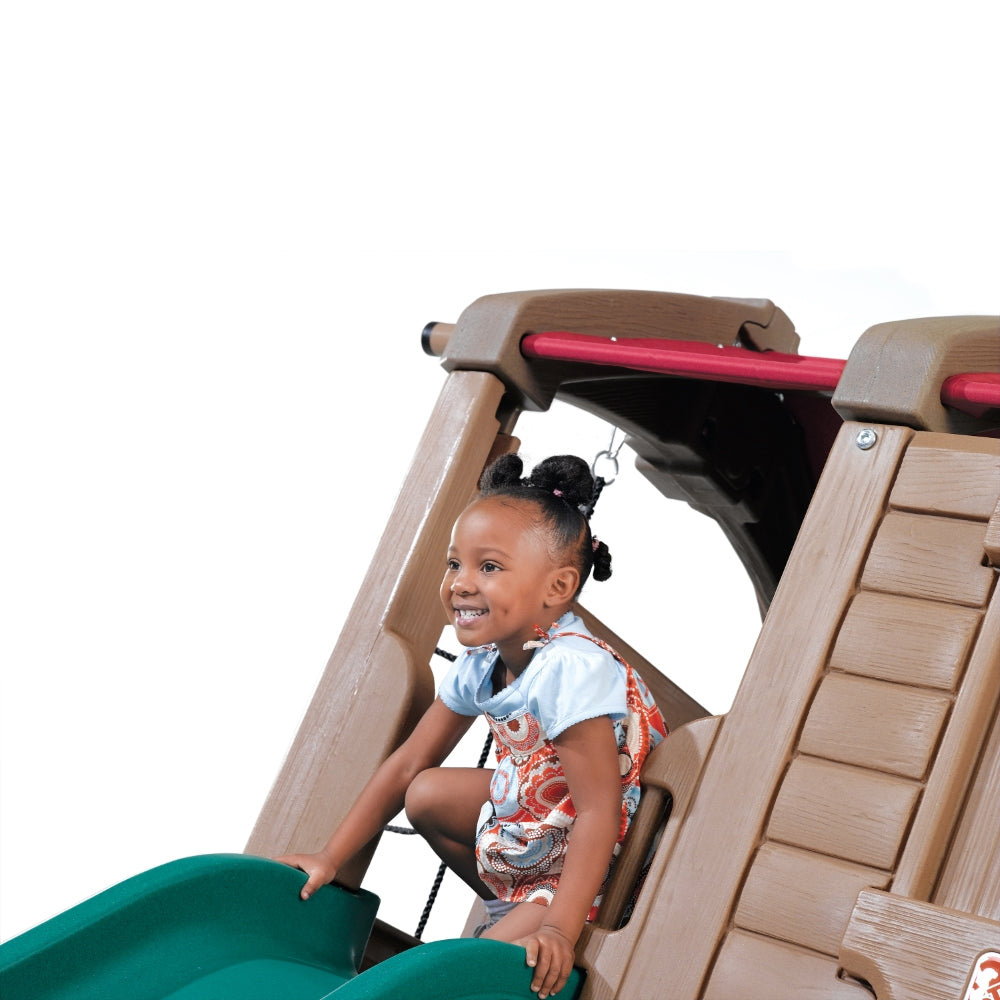 Np Adventure Lodge Play Center W/Glider by Step2 — kids activity toy for outdoor play and birthday gifts - image 5