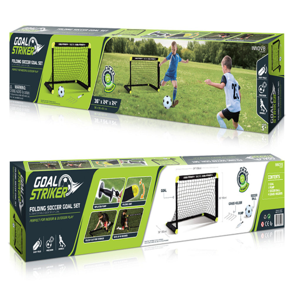 Innov8 Folding Goal - Soccer Set by Innov8 — kids activity toy for outdoor play and birthday gifts - image 3