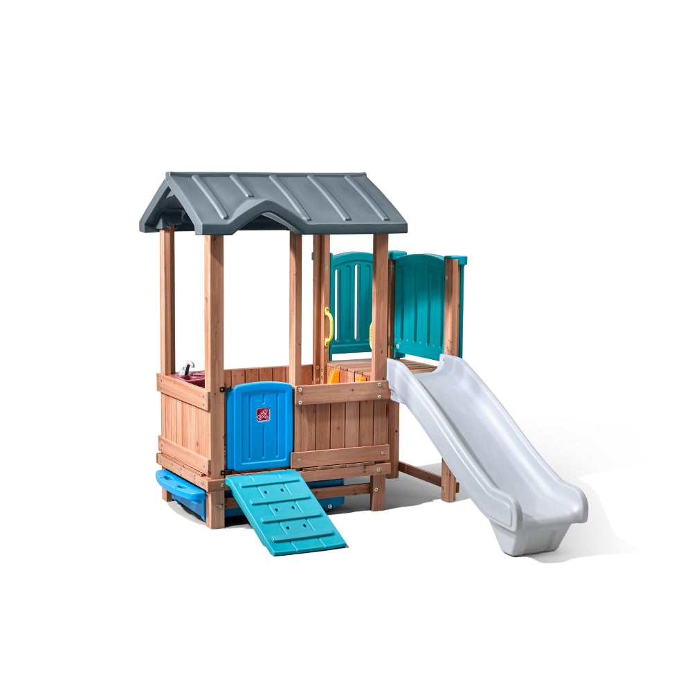 Woodland Adventure Playhouse & Slide by Step2 — kids activity toy for outdoor play and birthday gifts - image 2