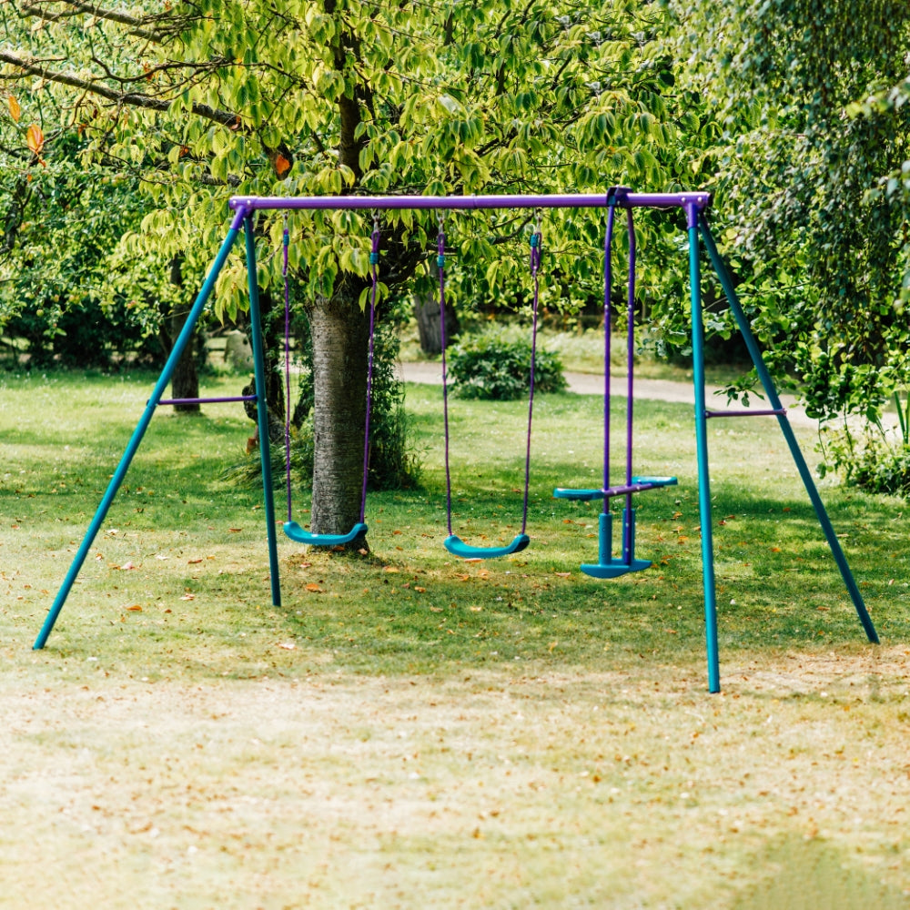 Plum Metal Jupiter Double Swing And Glider Set by Plum — kids activity toy for outdoor play and birthday gifts - image 10