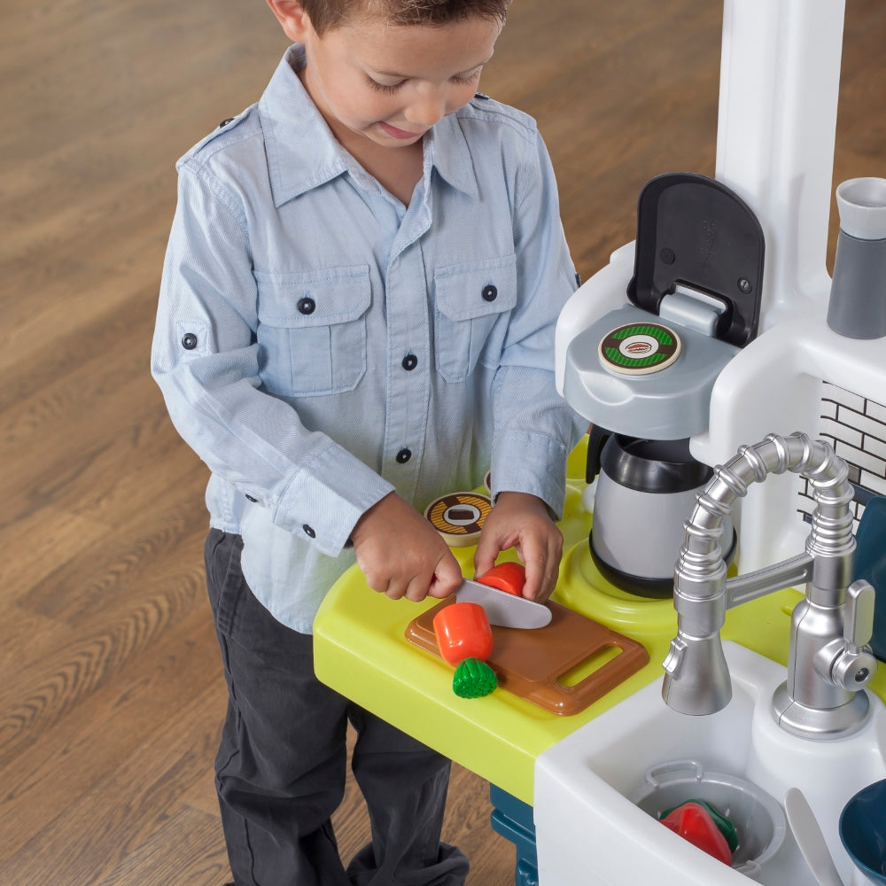 Elegant Edge Kitchen by Step2 — kids activity toy for outdoor play and birthday gifts - image 7
