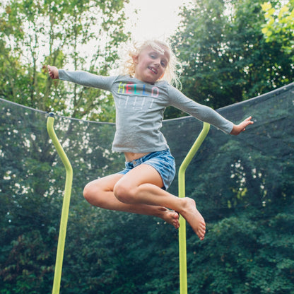 Plum 8Ft Wave Springsafe Trampoline And Enclosure by Plum — kids activity toy for outdoor play and birthday gifts - image 9