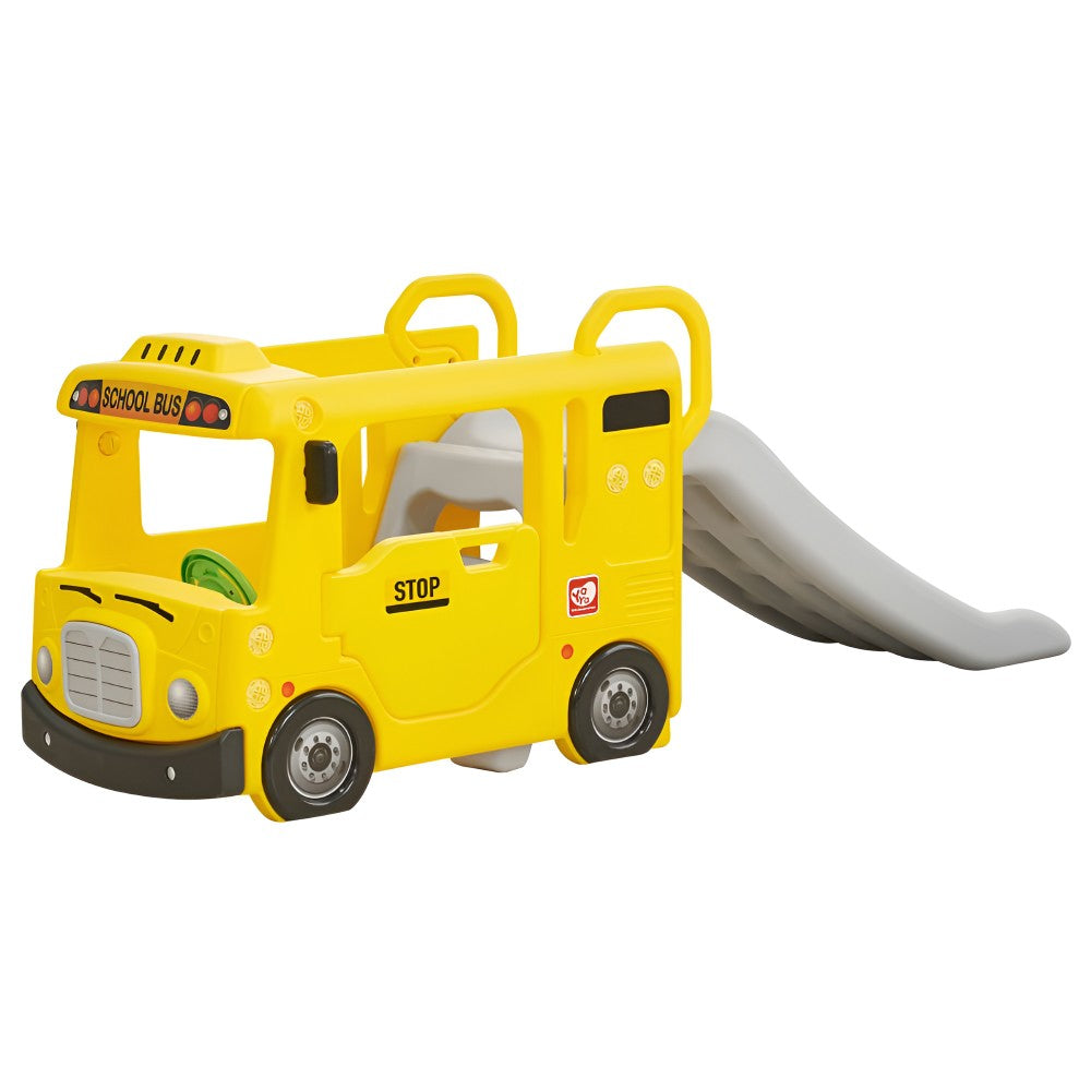 SCHOOL COMPACT BUS SLIDE by YAYA — kids activity toy for outdoor play and birthday gifts - image 1