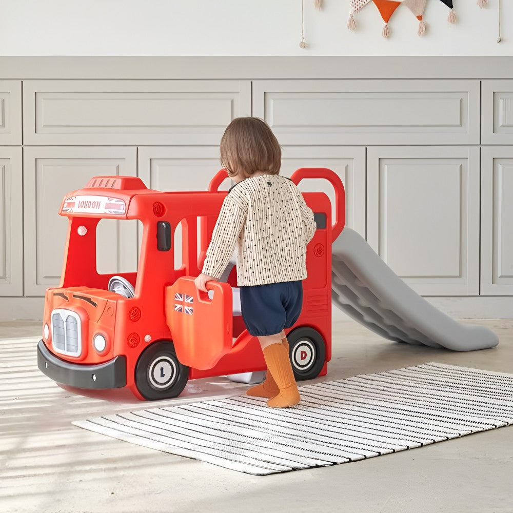 LONDON COMPACT BUS SLIDE by YAYA — kids activity toy for outdoor play and birthday gifts - image 2