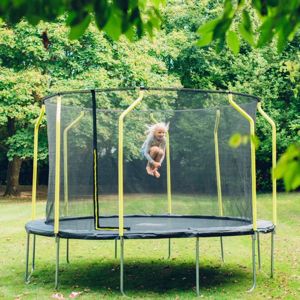 Plum 12Ft Wave Springsafe Trampoline And Enclosure by Plum — kids activity toy for outdoor play and birthday gifts - image 5