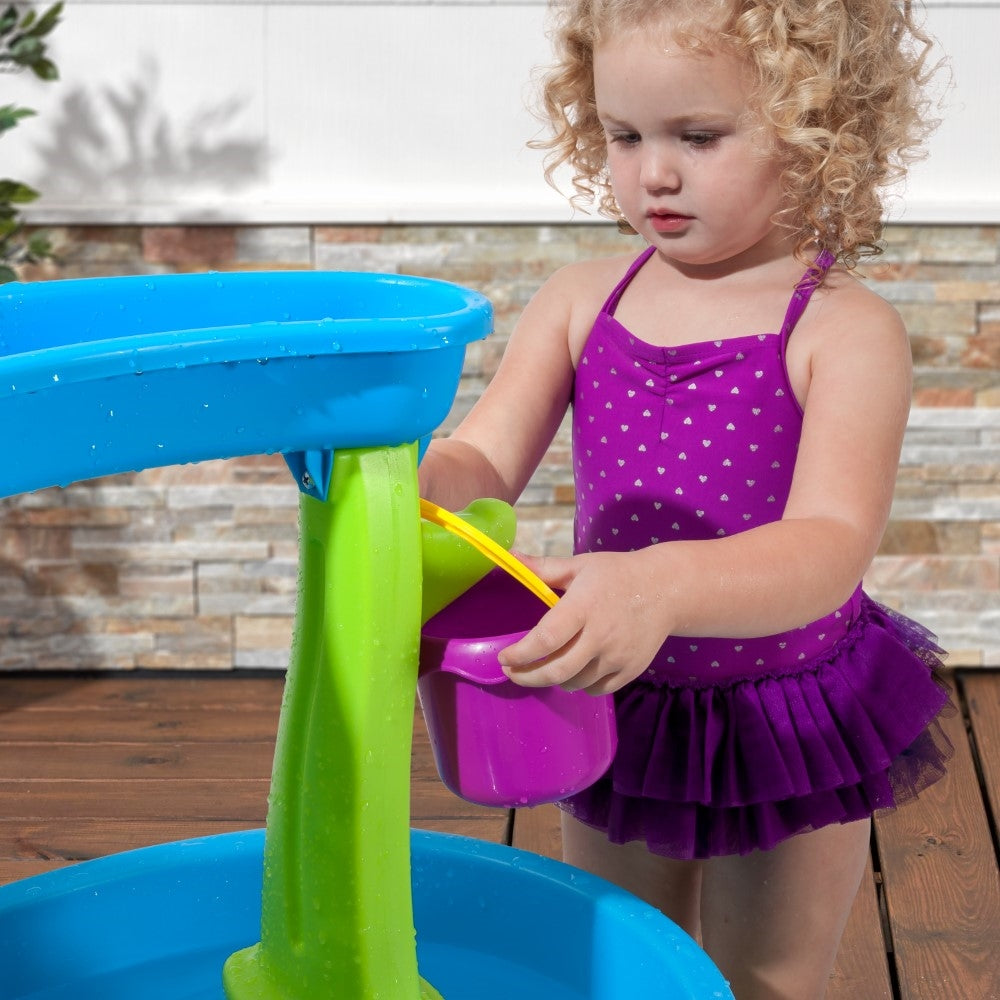 Rain Shower Splash Pond Water Table by Step2 — kids activity toy for outdoor play and birthday gifts - image 6