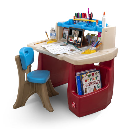 Dx Art Master Activity Desk by Step2 — kids activity toy for outdoor play and birthday gifts - image 3