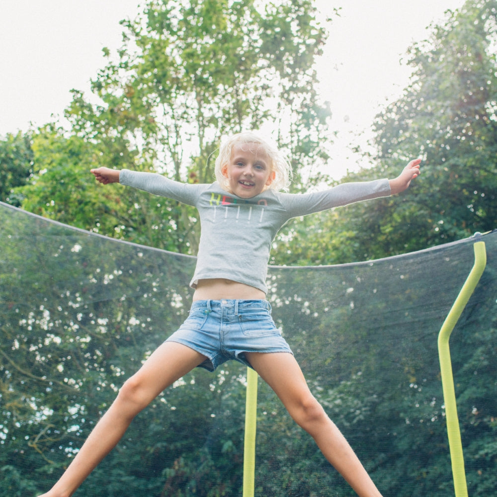 Plum 12Ft Wave Springsafe Trampoline And Enclosure by Plum — kids activity toy for outdoor play and birthday gifts - image 8