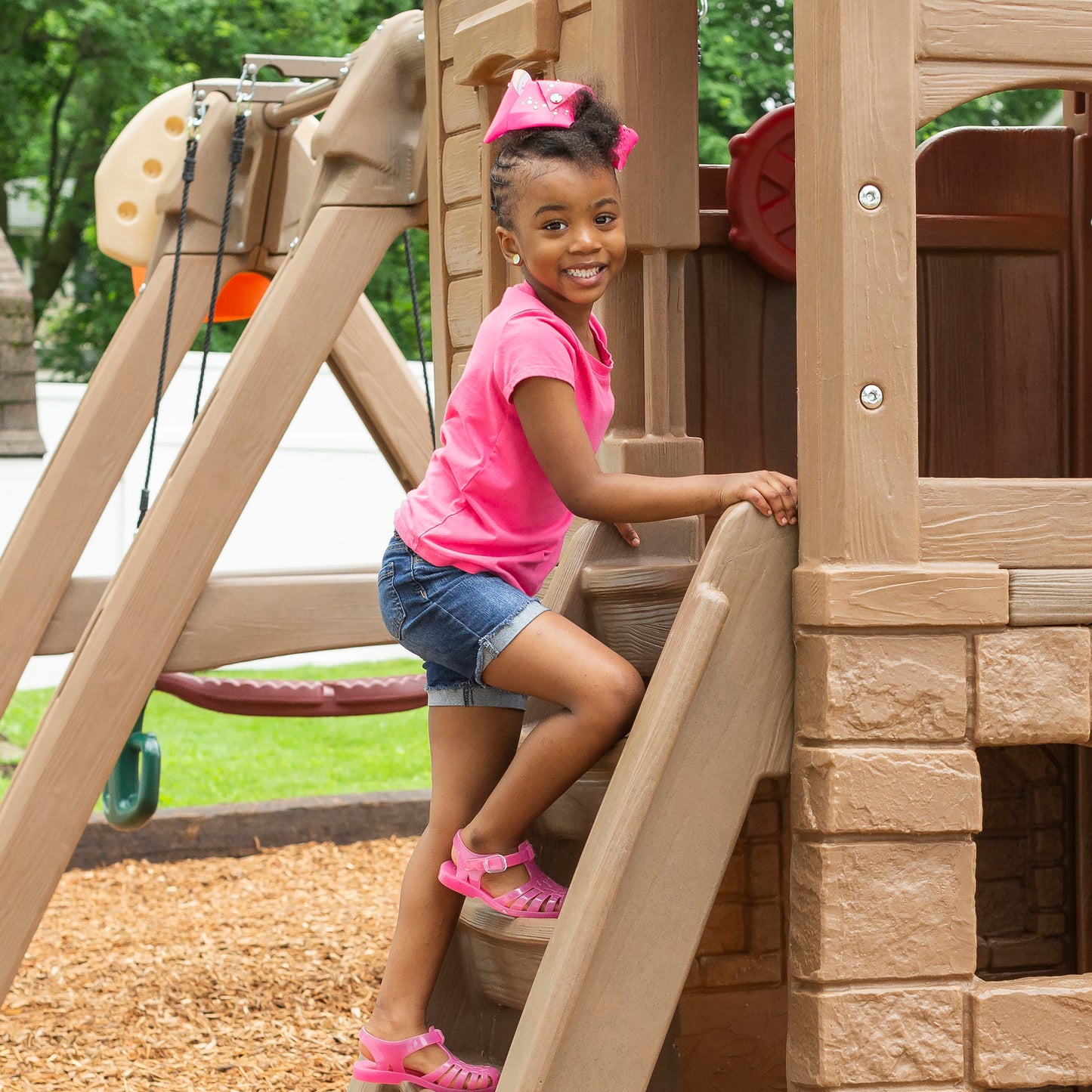 Np Adventure Lodge Play Center by Step2 — kids activity toy for outdoor play and birthday gifts - image 7