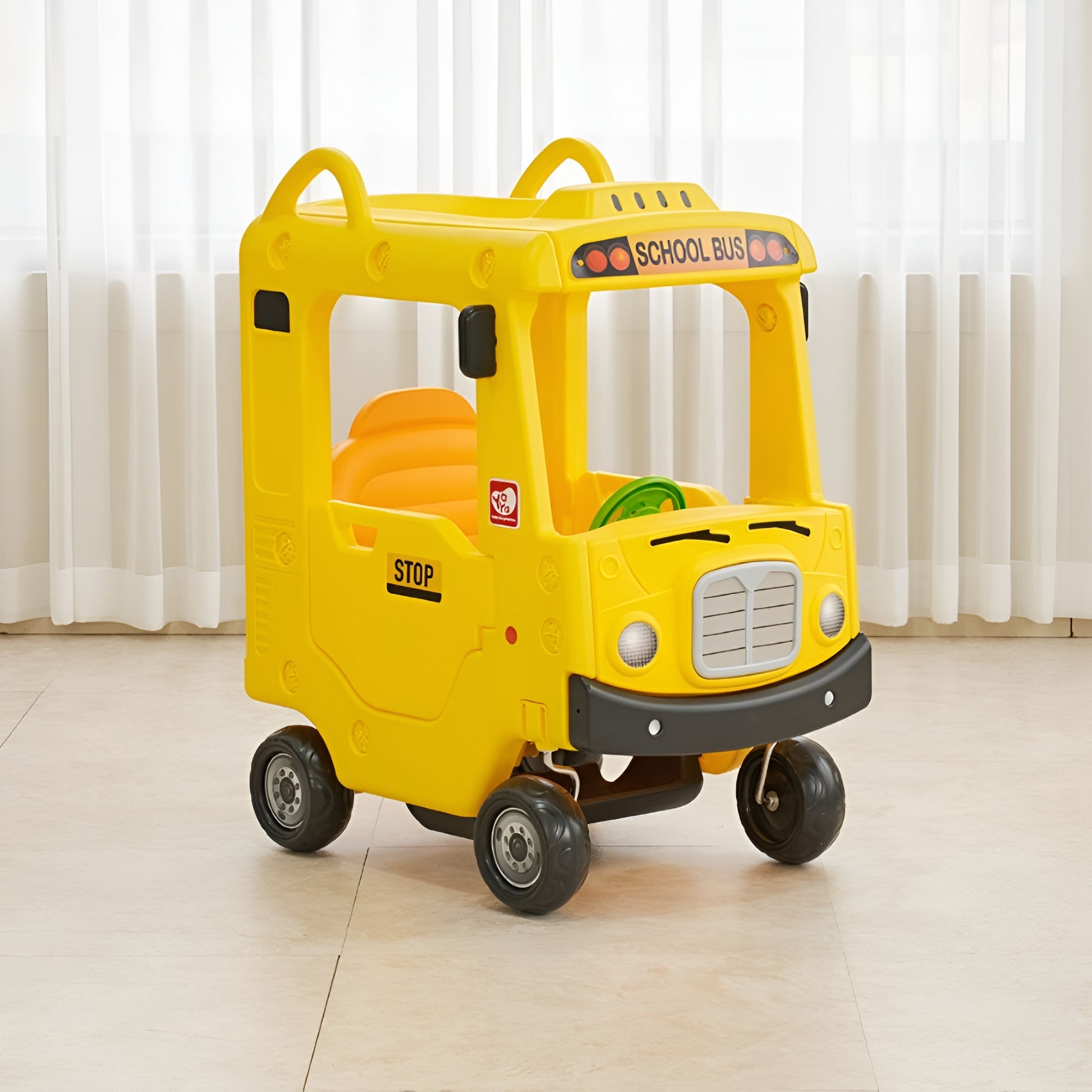SCHOOL BUS ROOF CAR - kids toy for playdates, birthdays, and active play - image 2