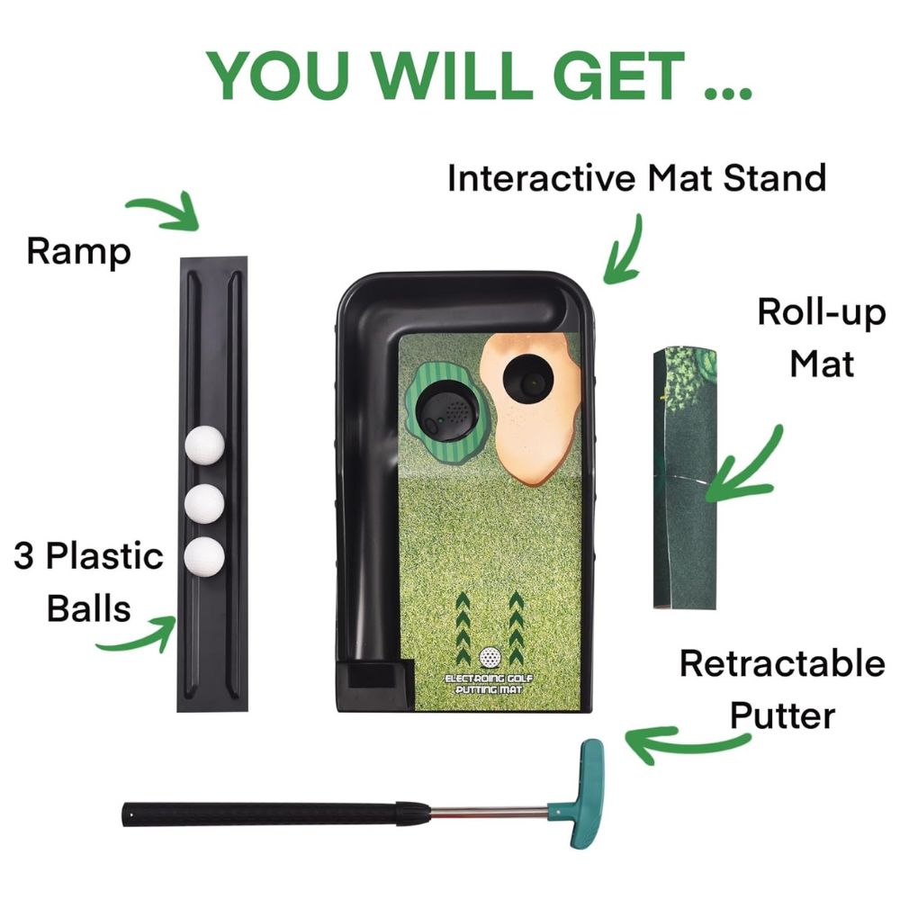 Innov8 Electronic Golf Putting Mat by Innov8 — kids activity toy for outdoor play and birthday gifts - image 5