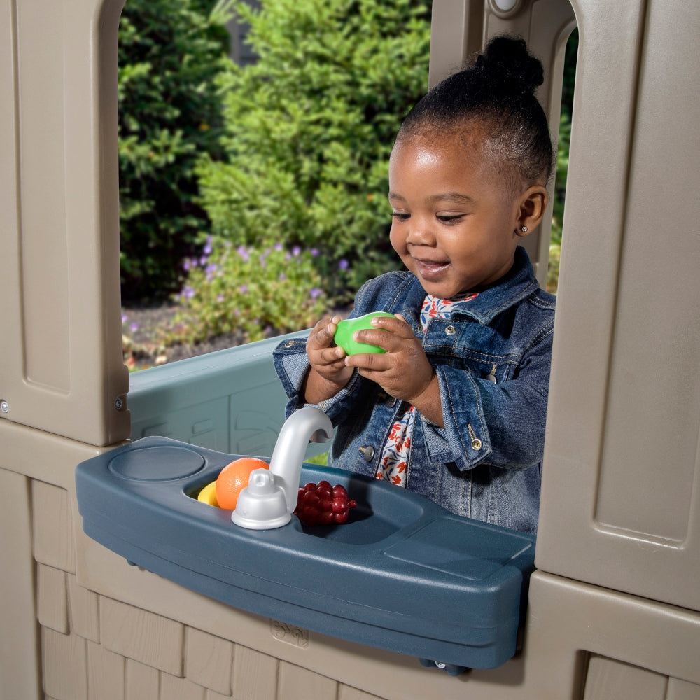 Seaside Villa Playhouse by Step2 — kids activity toy for outdoor play and birthday gifts - image 6