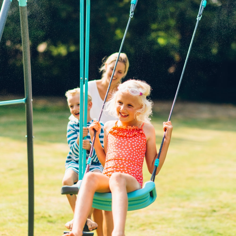 Plum Premium Metal Single Swing And Glider With Mist by Plum — kids activity toy for outdoor play and birthday gifts - image 5
