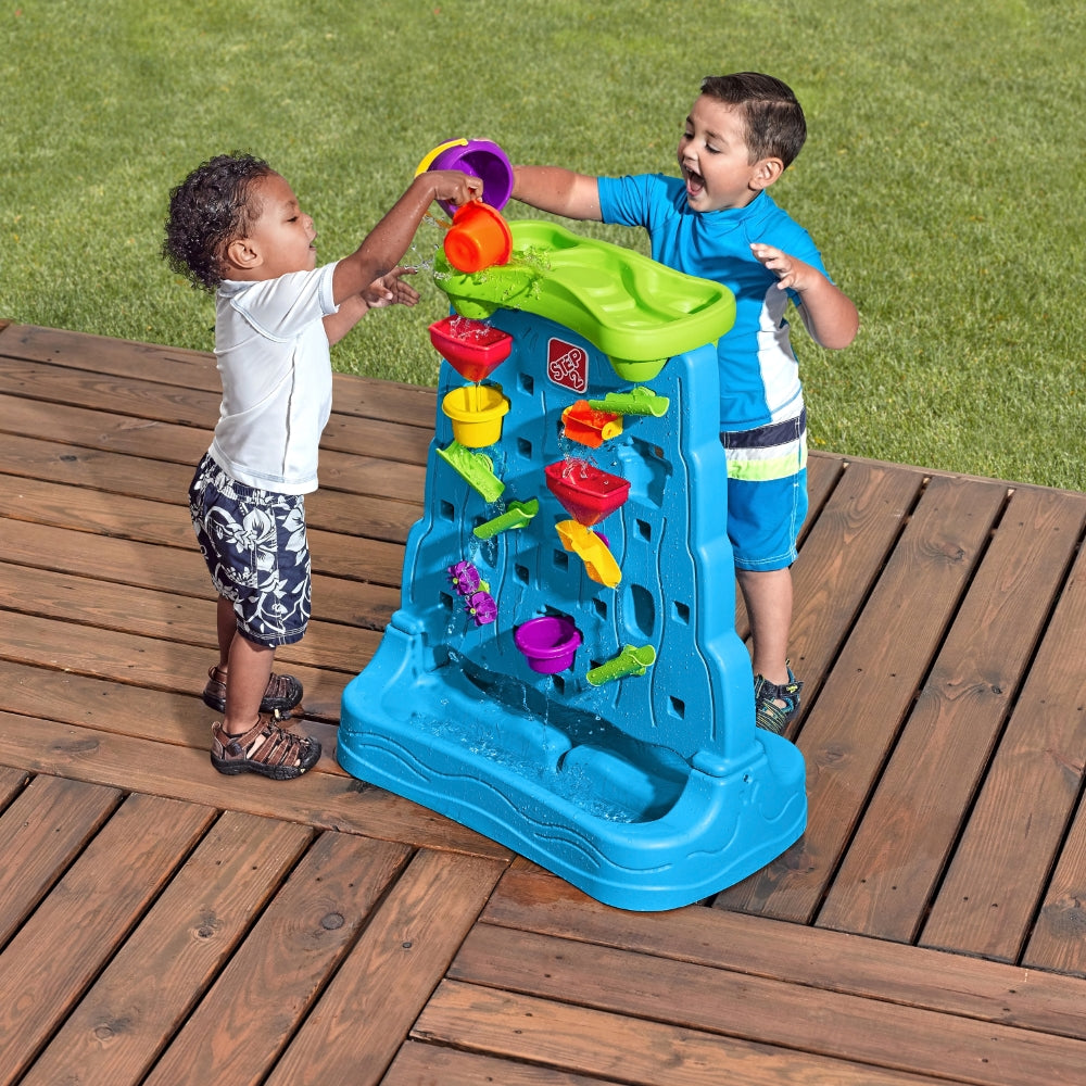Waterfall Discovery Wall by Step2 — kids activity toy for outdoor play and birthday gifts - image 1