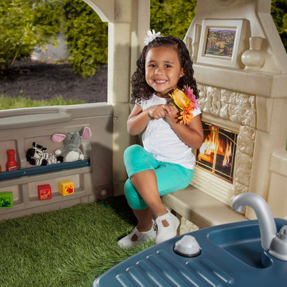 Charming Cottage Playhouse by Step2 — kids activity toy for outdoor play and birthday gifts - image 3